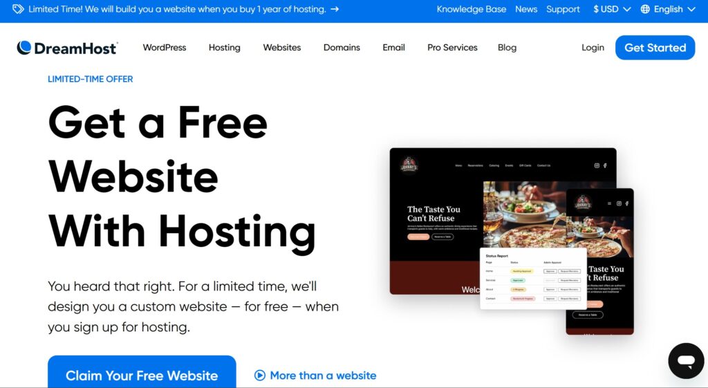 TOP 7 Web Hosting & Domain Services 